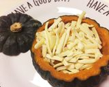 丸ごとかぼちゃグラタン作り方4写真