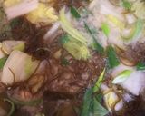 鶏肉ささ身かす汁鍋作り方8写真