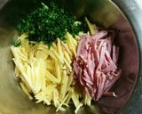 じゃがいもとベーコンのガレット作り方1写真