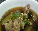 ナスと豚肉のつけ蕎麦作り方5写真