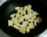 長ねぎと豆腐の炒めもの作り方2写真