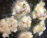 鶏胸肉と玉ネギのかき揚げ作り方3写真