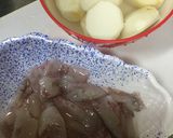 里芋とイカの煮物♪作り方1写真