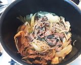 すき焼き風☆つゆだくで食べたい牛肉！作り方6写真
