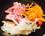 切り昆布と豚バラ椎茸とお野菜の炒り煮作り方5写真