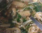 大根菜とえのきのお味噌汁♡作り方2写真