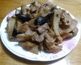 豚となすとたけのこのみそ炒め作り方4写真