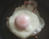 ☆野菜炒めと目玉焼きのトーストサンド☆作り方5写真