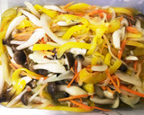 簡単ヘルシー！竜田揚げ風鯖と野菜のマリネ作り方9写真