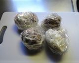 黒すりごま入り里芋コロッケ作り方1写真