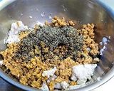 黒すりごま入り里芋コロッケ作り方4写真