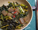 大根の葉と蒟蒻の炊いたん★おばんざい作り方7写真