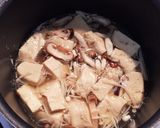 [リメイク]高野豆腐のきのこの卵とじ作り方1写真