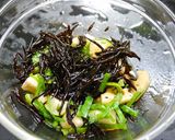 レンジで簡単！レンコンとひじきのポン酢煮作り方2写真