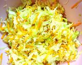 野菜どっさり揚げ焼きヘルシー春巻き！作り方3写真