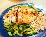 ワンポット柔らかよだれ鶏☆残り野菜添え作り方8写真