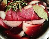 だらしなくいい加減に作る牛肉の赤ワイン煮作り方2写真