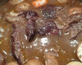 だらしなくいい加減に作る牛肉の赤ワイン煮作り方9写真