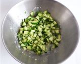 にんにくたっぷりきゅうりのおつまみサラダ作り方2写真