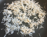 大根葉としらすのごま風味混ぜご飯作り方1写真