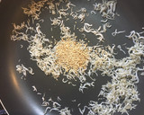 大根葉としらすのごま風味混ぜご飯作り方2写真