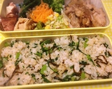 大根葉としらすのごま風味混ぜご飯作り方5写真