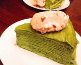 すっごい濃い抹茶ミルクレープ♡作り方10写真