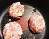 豚こまで♪冷めても美味しいハンバーグ作り方2写真