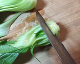 青梗菜となめこのさっぱり和え作り方2写真