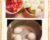 煮るだけ♡大根と卵と手羽元のさっぱり煮♬作り方1写真