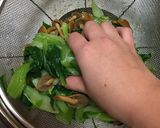 青梗菜となめこのさっぱり和え作り方6写真