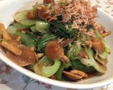 青梗菜となめこのさっぱり和え作り方8写真
