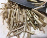 ごぼうの黒酢生姜和え作り方1写真