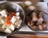 圧力鍋なし!牛すじのどて煮作り方1写真