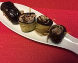 長茄子と豚肉のくるくる巻き♪作り方3写真