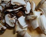 鶏むね肉とパプリカきのこのピリ辛甘酢煮♪作り方2写真