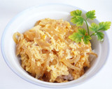 卵とたまねぎで　玉子丼　親子丼風玉玉丼作り方5写真