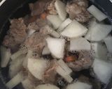 圧力鍋なし!牛すじのどて煮作り方5写真