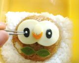 モクロー☆ポケモンキャラ弁☆サンムーン作り方11写真