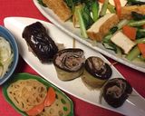 長茄子と豚肉のくるくる巻き♪作り方5写真
