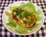 超おススメ♡シーチキン缶と蓮根のつくね丼作り方6写真