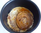 車麩で親子丼風　車麩の玉子とじ丼作り方5写真