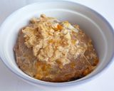 車麩で親子丼風　車麩の玉子とじ丼作り方6写真