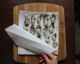 ★家庭で簡単スモーク:牡蠣スモーク作り方1写真