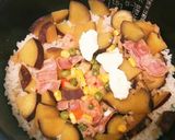 サツマイモと生姜のピラフ作り方3写真