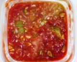 うどんでメキシカン　サルサ風サラダうどん作り方3写真