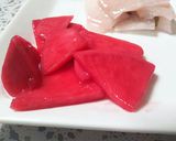 ★簡単★赤蕪甘酢漬け&大根桜漬け★作り方4写真