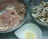 チキンのガーリックオイル煮作り方1写真