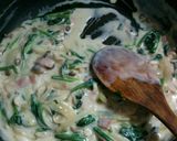 ほうれん草とベーコンのクリームパスタ作り方7写真