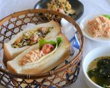 細かい具材も食べやすい!ポケットサンド作り方5写真